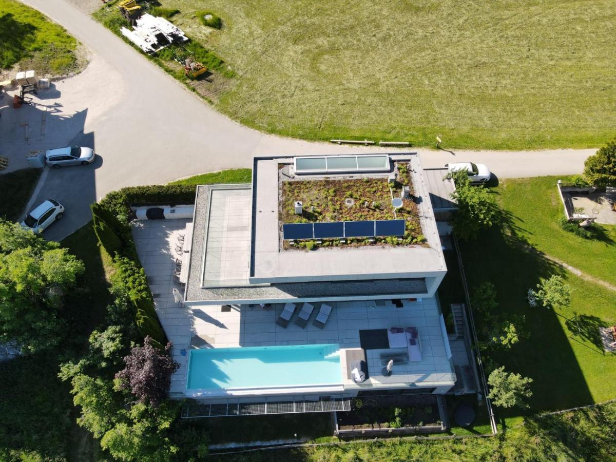 Attersee Luxury Design Villa With Dream Views, Large Pool And Sauna ヌスドルフ・アム・アターゼー エクステリア 写真