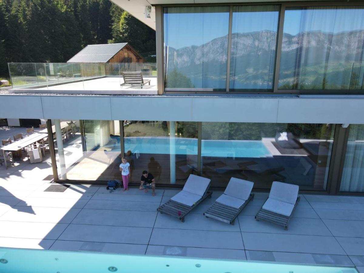 Attersee Luxury Design Villa With Dream Views, Large Pool And Sauna ヌスドルフ・アム・アターゼー エクステリア 写真