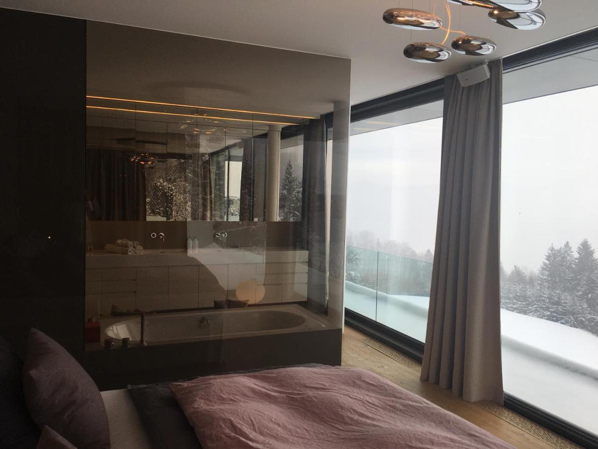 Attersee Luxury Design Villa With Dream Views, Large Pool And Sauna ヌスドルフ・アム・アターゼー エクステリア 写真