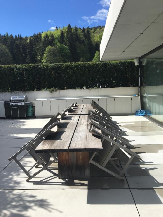 Attersee Luxury Design Villa With Dream Views, Large Pool And Sauna ヌスドルフ・アム・アターゼー エクステリア 写真